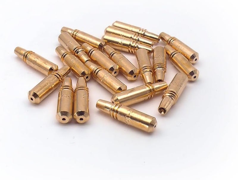 40PK Contact Tips 206190 (1/16) Fits Miller Spoolmatic 15A 30A Pro Spool gun & XR Series & Roughneck C-Series Welding Gun Consumables